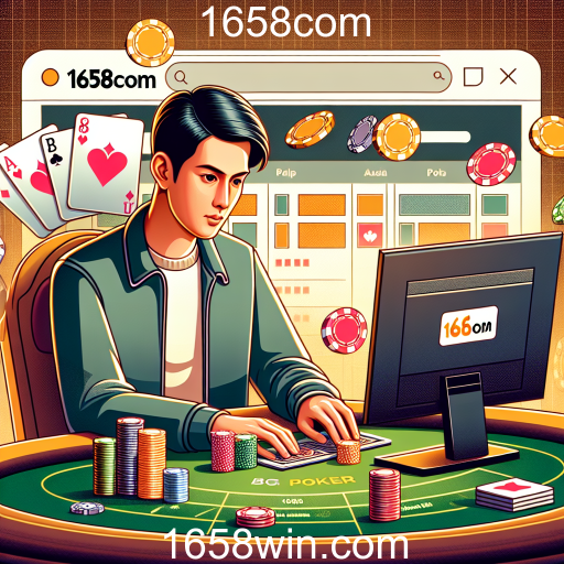 Explore a Emoção do Poker Online no 1658com